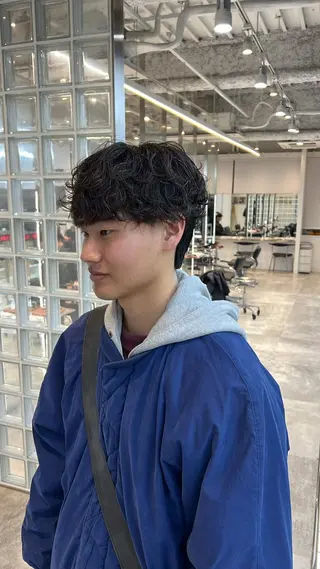 パーマ メンズ fifth PARK所属・fifth PARK HIN★T★のヘアスタイル