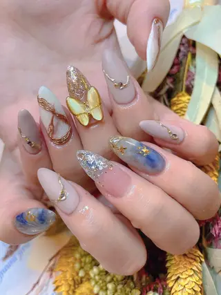 ネイル 長さだし専門店 M2　rikaのネイルデザイン