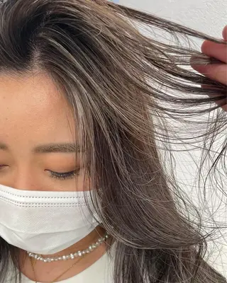 ロング 🧸艶々韓国ヘア 🧁mizunaのヘアスタイル