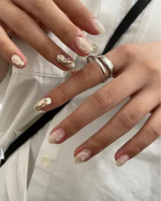 ネイル kiii.__ ✴︎*のネイルデザイン