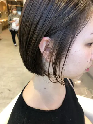 ショート 店長/mao/ 前髪/顔周りカットのヘアスタイル