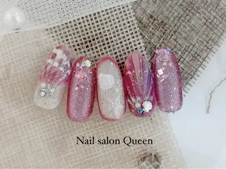 ネイル ネイルサロンクイーン 東京/新宿/大久保のネイルデザイン