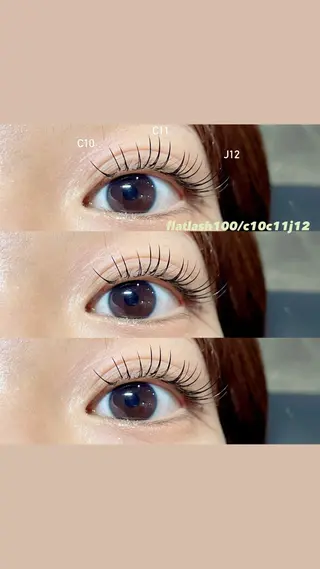 マツエク・マツパ ＋tico _ayanaのマツエク・マツパデザイン