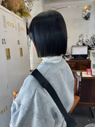 ミディアム カラー YURAGI🌿 SAKIのヘアスタイル