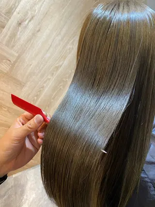 ロング AUBEHAIRpeony所属・山形酸性ストレート 古川✂︎のヘアスタイル