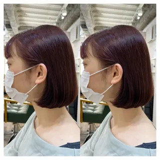ショート カラー 村山 茉衣のヘアスタイル