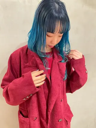 ミディアム カラー 優作 〜圧倒的信頼〜のヘアスタイル