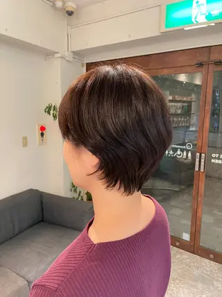 ショート YOHA HAIR PARTNER所属・内藤 さつきのヘアスタイル