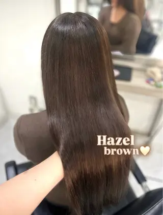 カラー yuuka 🖤韓国ヘア🖤のヘアスタイル