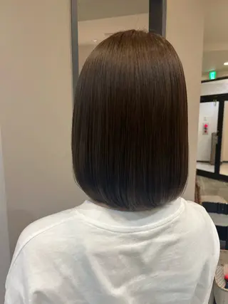 ミディアム カラー Eguchi Sanaのヘアスタイル