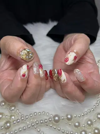 ネイル DEMAIN- 🌹のネイルデザイン