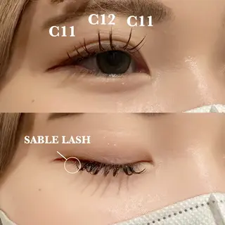 マツエク・マツパ 河原 晴香のマツエク・マツパデザイン