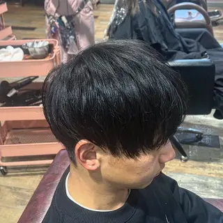 メンズ ベージュカラー⌇﻿ くびれヘア.𐙚心音のヘアスタイル