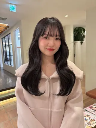 ロング るな/暖色、 ベージュカラー🎀のヘアスタイル