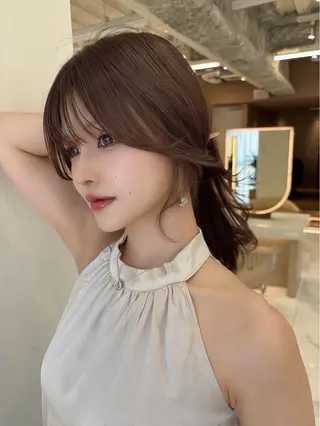 ロング 🌷透明感カラー🌷 内田零菜のヘアスタイル