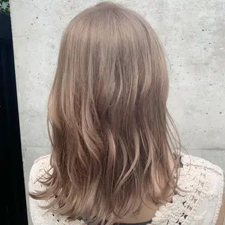 ロング カラー 透明感 カラー🌿KANTAのヘアスタイル