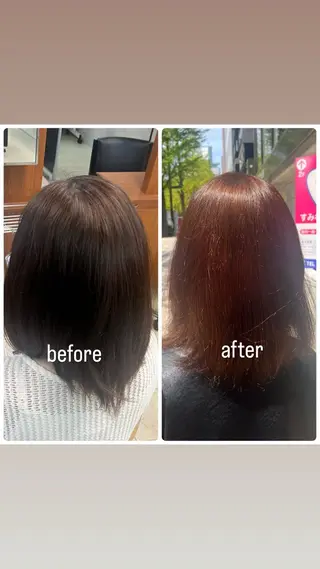 カラー 🍑さとう ももか🍑のマツエク・マツパデザイン