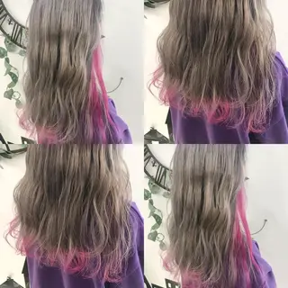 ロング ハイトーン💫 エクステ💫maiのヘアスタイル