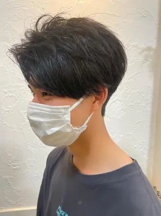 ショート カラー メンズ メンズ特化🟡個室 口コミ高評価🟡三澤のヘアスタイル