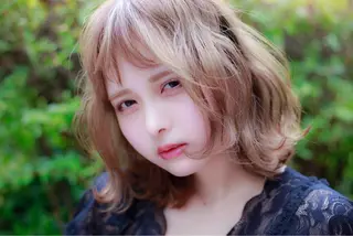 ミディアム 永田 崇のヘアスタイル