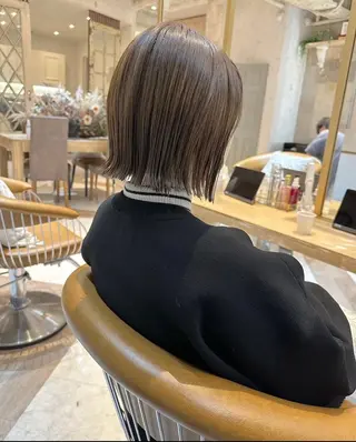 ショート カラー 似合わせレイヤー 髪質改善/柴木琴愛のヘアスタイル