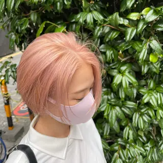 ショート ワンホンヘア ケラチン/Kaitoのヘアスタイル