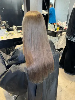 ロング フィーネ 池袋所属・sayaka 池袋店/カットモデルのヘアスタイル