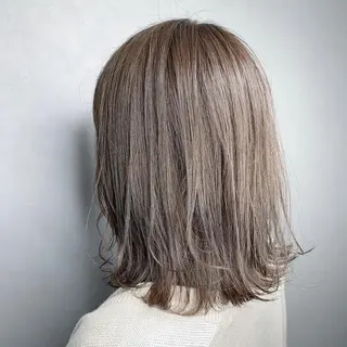 ミディアム カラー パーマ ヘアアレンジ メンズ キッズ ネイル マツエク・マツパ 新宿駅近♡友達とOK 🦋W -ワット -のヘアスタイル