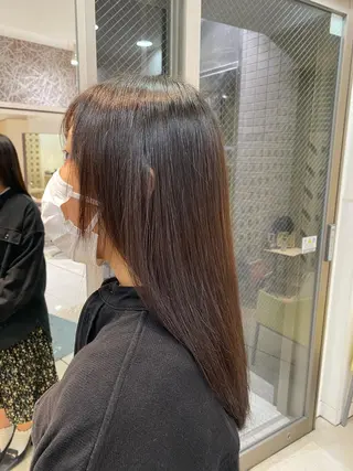 ロング カラー パーマ Aujuaソムリエ ❤️‍🔥今吉 晃太のヘアスタイル