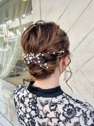 ヘアアレンジ 佐久間 成恵のヘアスタイル