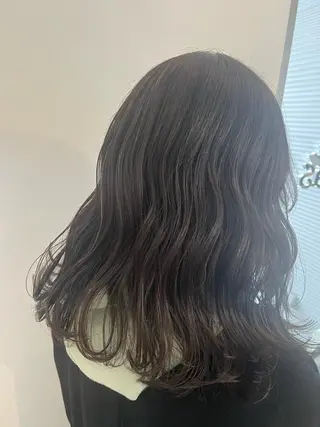 セミロング カラー ヘアアレンジ APREKO SAYAKAのヘアスタイル