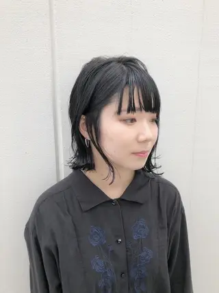 ショート カラー ノグチ ユウキ/ボブのヘアスタイル