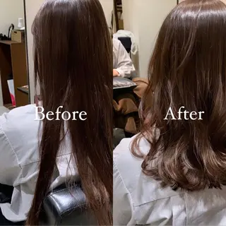 ミディアム 【ミディアムと ロングに特化】島田恋のヘアスタイル