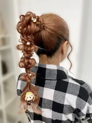 ヘアアレンジ 増田 有里のヘアスタイル