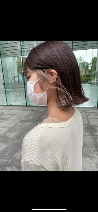 セミロング カラー ヘアアレンジ 【代表】 たき〜のヘアスタイル