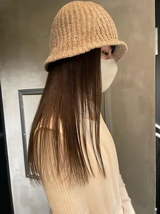 ロング カラー classic 新横浜所属・大人girly🛋️ 🤍yukakoのヘアスタイル