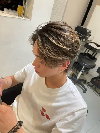 メンズ Gran addict所属・狗巻彩羽 (イヌマキイロハ)のヘアスタイル