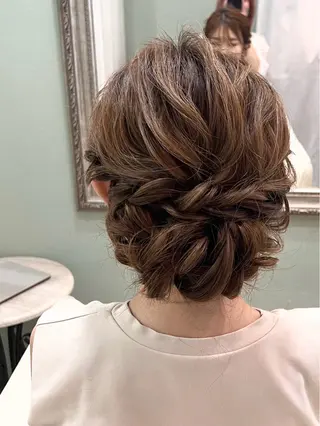 ロング ヘアアレンジ 徳永 侑紀のヘアスタイル