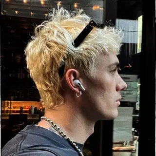 ショート パーマ メンズ 【メンズサロン】 BLUCK 横浜のヘアスタイル