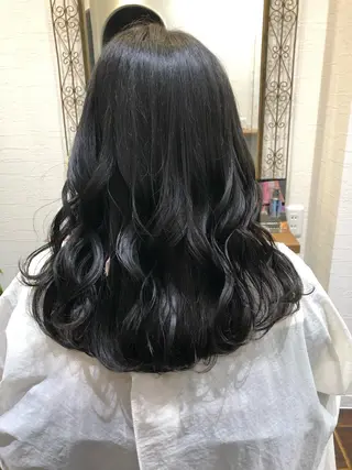 ミディアム 皆巳 達郎のヘアスタイル