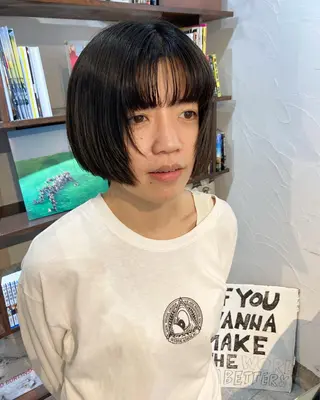 ショート 金田 夏野のヘアスタイル