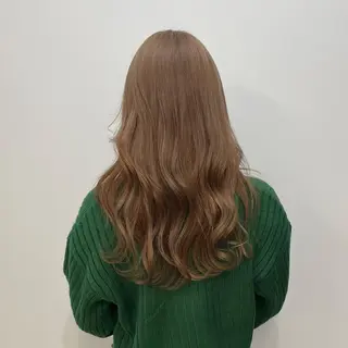 セミロング カラー パーマ ヘアアレンジ メンズ キッズ ネイル マツエク・マツパ アイブロウ 髪質改善🇰🇷 レイヤーカット/梅田のヘアスタイル