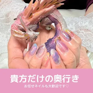 カラー ネイル 大人可愛い高技術ネイ ル♡美爪A nailのネイルデザイン