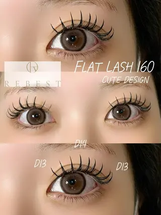 マツエク・マツパ Lashlift 👁️REBESTのマツエク・マツパデザイン