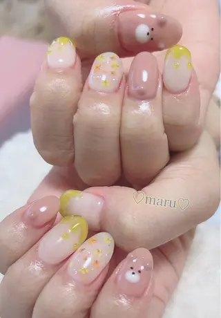 ネイル まるみ ♡のネイルデザイン