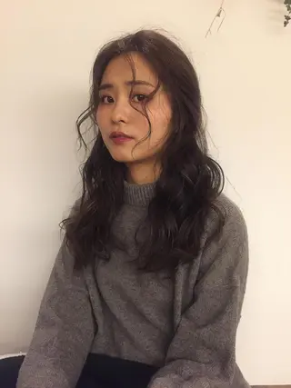 ロング パーマ 福岡天神⭐︎ lotyのヘアスタイル