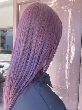 ロング カラー 川越 輝梨奈のヘアスタイル