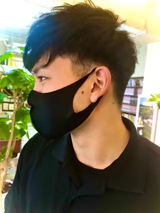 メンズ 🌻透明感カラー🌻 阿井希良梨のヘアスタイル