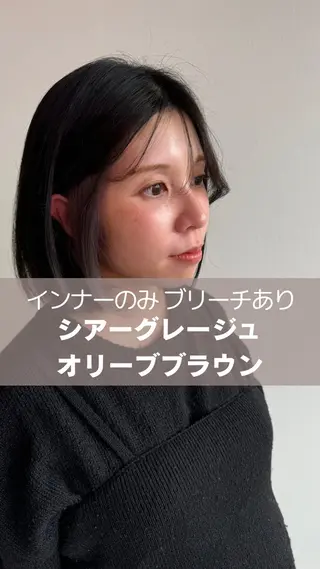 カラー toca...所属・KANOKA (toca...)のヘアスタイル