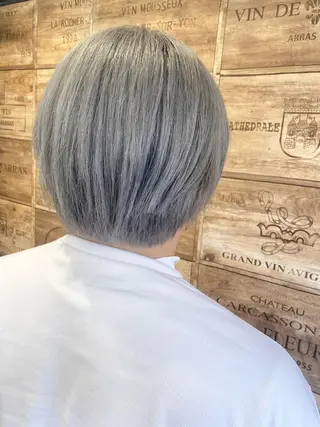 ショート カラー メンズ Alamoa所属・な つのヘアスタイル